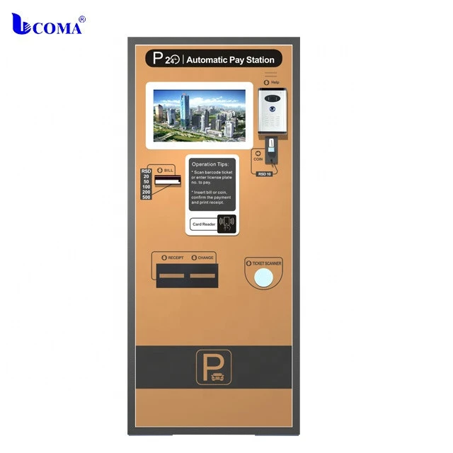 Auto pay station/automatic payment machine/ kiosk for car park management system