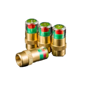 Auto Tire Brass Safe Pressure Alarm Monitor Valve Stem Caps Cover  Caps Tyre Air gauge Warning Device