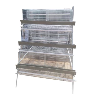 Automatic Hot Galvanized  Chicken Coop Door  Animal Cages Chicken Cage For Laying Hens