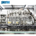 Automatic Watermelon/Orange/Mango/Grape Juicer Production Line Processing Machine 3 in 1 Bottle Filling Machine Price List