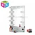 Import bathroom lighted illuminated vanity wall mounted mirror with incandescent or LED lights from China