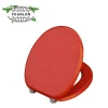 beautiful  colorful MDF wooden toilet seat