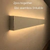 bedside hotel wall sconces linear led light, light up wall decor, wall lamps