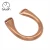 Import Belt accessories rose gold metal belt buckle parts for waist straps from China