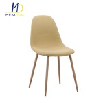 Best Budget Nordic Fabric Upholstered Kitchen Dining Room Set Restaurant Chair
