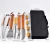 Import Best price 9 pcs wooden handle bbq grilling tools in a nylon carry bag from China