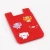 Import Best Selling Factory OEM Silicone Cell Phone Wallet with 3M Sticker Silicone Phone Card Wallet from China