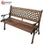 Import Best Selling Outdoor Park Bench with Cast Iron Frame from China