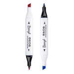 Bianyo Art Permanent Ink Dual Tip Art Markers