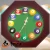 Import billiard snooker pool wooden wall clock billiard accessories for club use from China