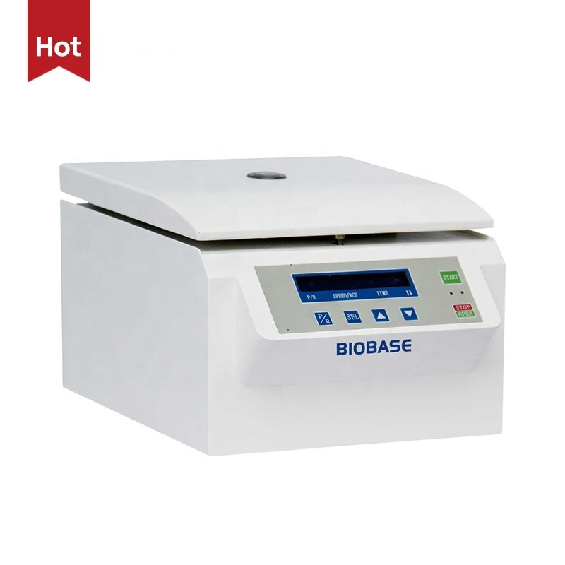 Biobase Medical Supplies Laboratory Use Blood Separator Micro 24 Capillaries Hematocrit PRP Centrifuge with Swing Rotors