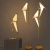 Import bird shaped contemporary floor lamp white thousand paper crane lights for Living room and study from China
