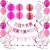 Import Birthday honeycomb pennant set theme activity scene layout  Color party decoration package gifts & crafts from China