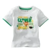BKD baby boy dinosaur short sleeve T-shirts