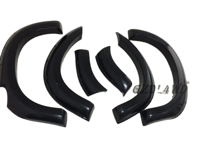 Black ABS High Quality  Fender Flare For D-Max 2016-2018