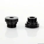 Black Chrome alloy steel shock absorber click housing steel casting foundry metal casting