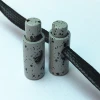 Black Color and Cord End Stopper Type Cord lock cord end stopper for bags
