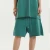 Import Blank Green Sweatshorts Vintage Washed Mens Summer Plain Sweat Shorts Unisex from China