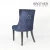 Import Blue fabric high back home goods dining chair from China