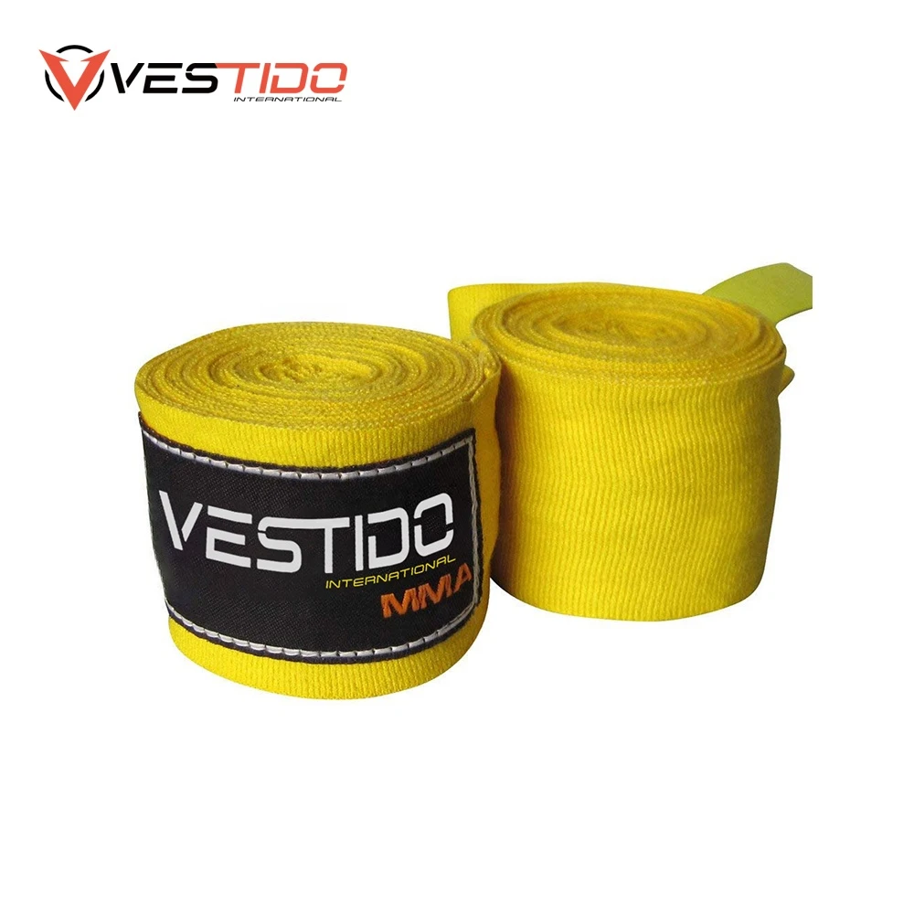 Boxing Hand Wraps Cotton Sports Kickboxing to Protect Wrist Mexican Style Kick Sport Roller Gloves Protection Bandage VT-BHR-002