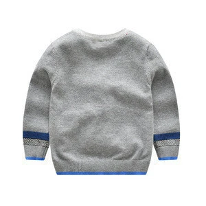 Boy cardigan sweater jacket 2018 new spring Korean children&#039;s clothing baby children&#039;s sweater cardigan