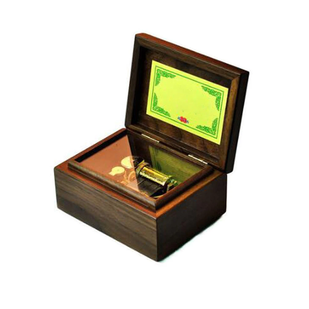 Brand New Solid Wood Gift Music Box With High Quality Wooden Music Box
