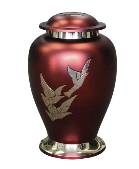 Brass Aria cremation urn Manufacturer Brass urns Funerial urn