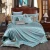 Import Bridal Home Textile Wedding Hotel Satin Embroidery Silk 100% Cotton Bed Linen Bedsheet Comforter Luxury Bedding -Set from China