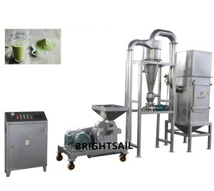 Brightsail industrial dry tea and cassava leaf grinder machine for food grinding