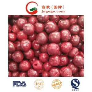 Bulk Packaging of IQF Red Cherry