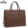 Business Mens Stylish Elegant High Grade Luxurious Hard Italian Leather Briefcase
