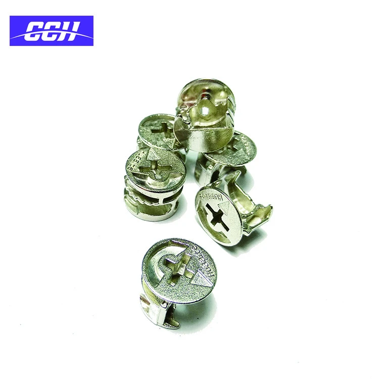 Cam fastener furniture screw joint connector inset locking nut 3 in 1 hardware fittings