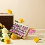 Candy Fashion Logo Embroidered Canvas Clutch Bag Travel Cosmetic Sling Bags Zipper 1pc/opp Daily Use 3pcs MOQ Made Polyester