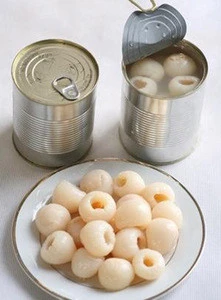 Canned Lychee fruit price export with high quality