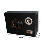 car audio subwoofer 480w 12v 91db 20HZ-20KHZ subwoofer for car amplifier