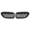 Car Diamond Kidney Grille Racing Grill Fit For Bmw 3 Series F30 F35 F31 2011-Front  Grille