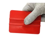 Car Film Tool Red Plastic Scraper Car Vinyl Wrap Squeegee A76