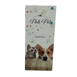 card stock paper 18X8 with  printing gift card   paper card  with pet toys