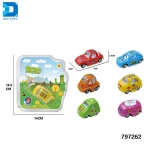 cartoon alloy free wheel sliding toy 1/64 diecast model car with low price