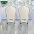Import Carving Back Stainless Steel high back white leather dining chairs from China