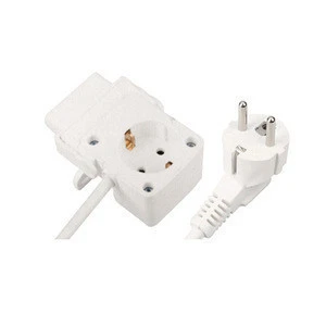 CE GS Certificate 3 Pin AC Power Cable Electric Socket Outlet Extension Cord Plug For Ironing Board