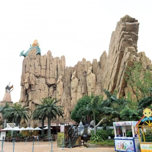 CHANGZHOU DINOSAUR PARK artificial plant trees and landscaping