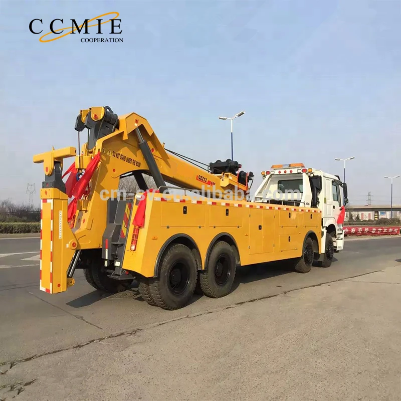 Cheap 360 degree towing integrated road recovery rotator tow truck wrecker vehicle for sale