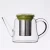 Import Cheap Borosilicate glass tea pots with stainless steel tea strainer from China