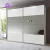Import Cheap closet wardrobe with high gloss sliding door for bedroom cupboard design from China