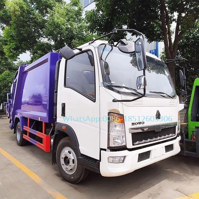 cheap price 12CBM waste truck compressed waste garbage truck hydraulic compactor rubbish garbage truck