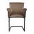 Import Cheap Price household furniture wholesale industrial style PU leather dining chairs with metal base from China