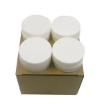 Cheap price white 70mm mason jar screw plastic cap