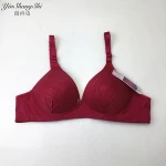 Cheap price women bra solid color breathable ladies bra
