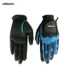 Chian manufacture Soft Full Color custom Indonesia Cabretta Leather golf gloves left hand for men